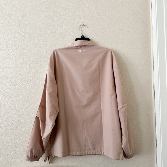 Adidas Men’s Parley Track Tops TT Jacket Beige Size Men's Medium - Picture 3 of 6